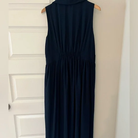 Tuckernuck Pomander Place Noelle Maxi Dress • Navy • Sleeveless • Size L - Picture 7 of 8